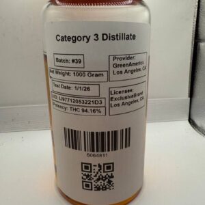 THC Distillate